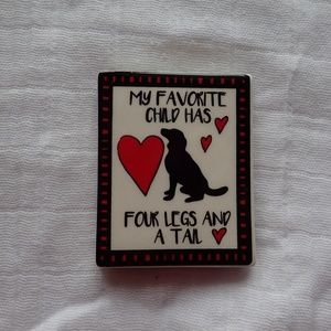 ❌SOLD❌ Enesco Dog Favorite Child Magnet - New